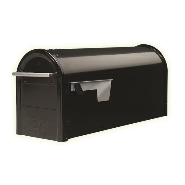 Franklin Mailbox Black, Gibraltar, Mfr#: FM110B00